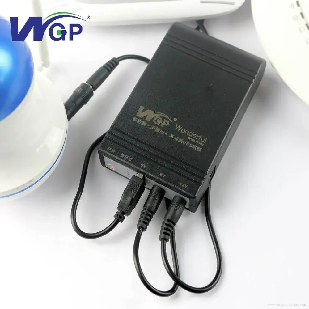WGP Mini UPS 10400 mAh Battery 5v, 9v, 12v Update version - Image 4